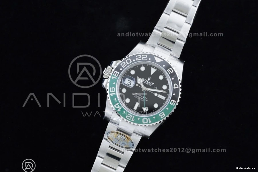 Trendy 904L V ARF Master Oyster Bracelet LHD on GMT 1:1 New 868 SH3285 II VTNR Best SS 126720 Edition 0315